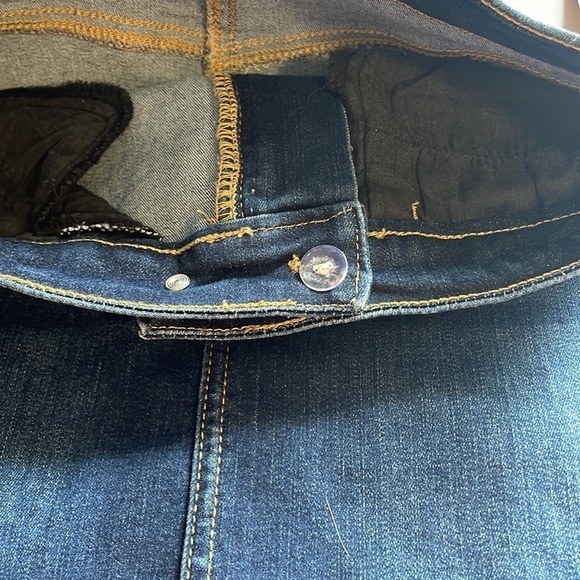 NWT Classic Mini Denim Skirt Copper Key Casual XS Stretch Jean Blue Basic - Picture 11 of 11